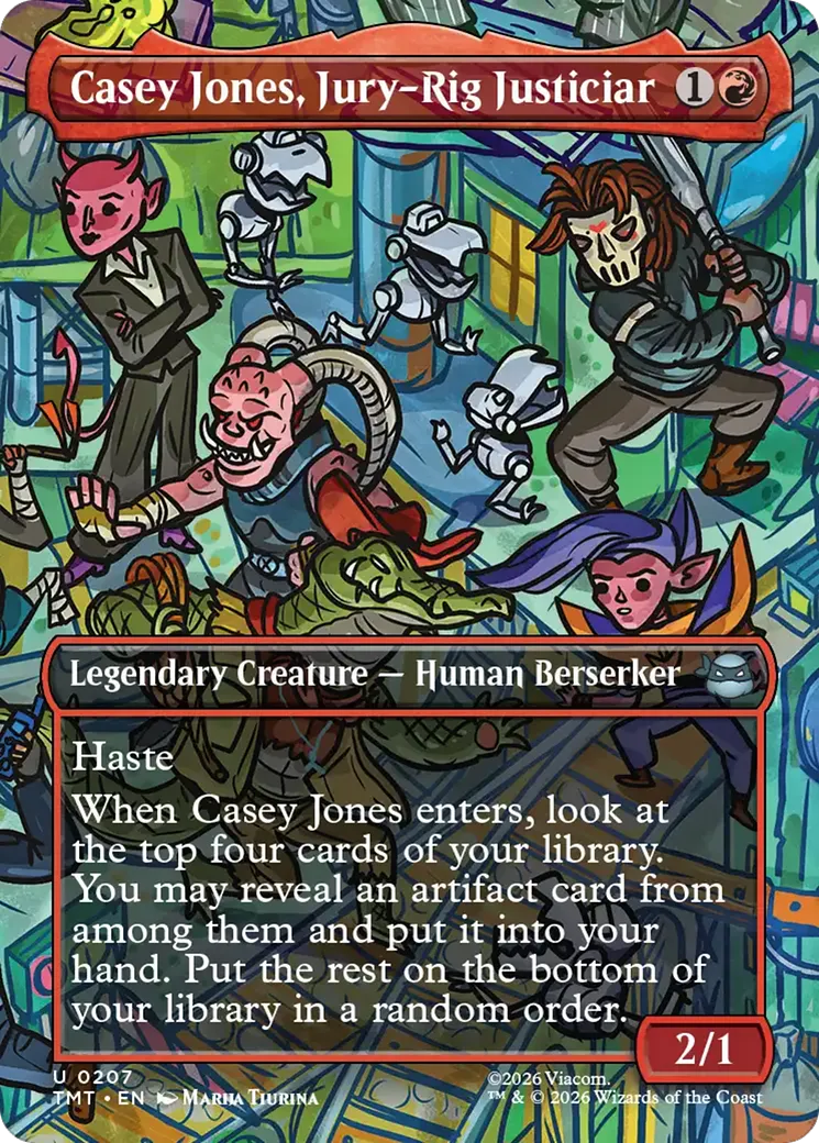 Casey Jones, justicier improvisé — Teenage Mutant Ninja Turtles — Magic: The Gathering