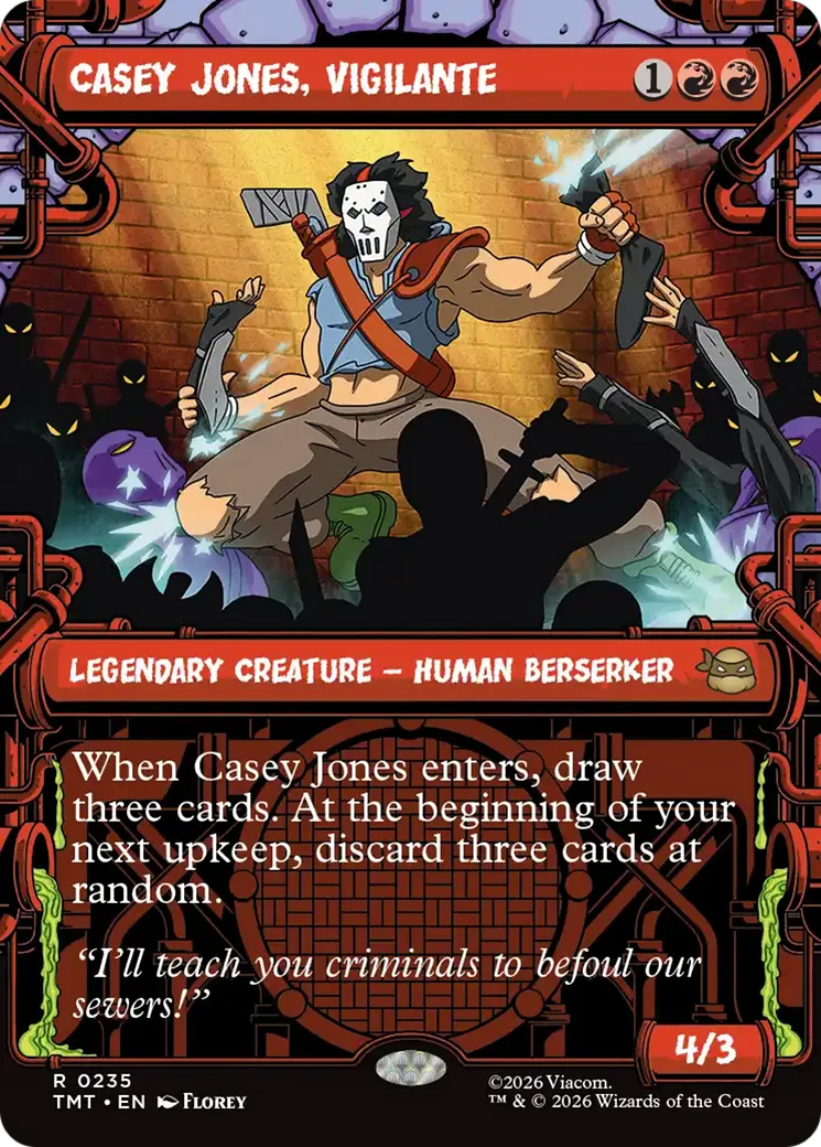 Casey Jones, Vigilante — Teenage Mutant Ninja Turtles — Magic: The Gathering