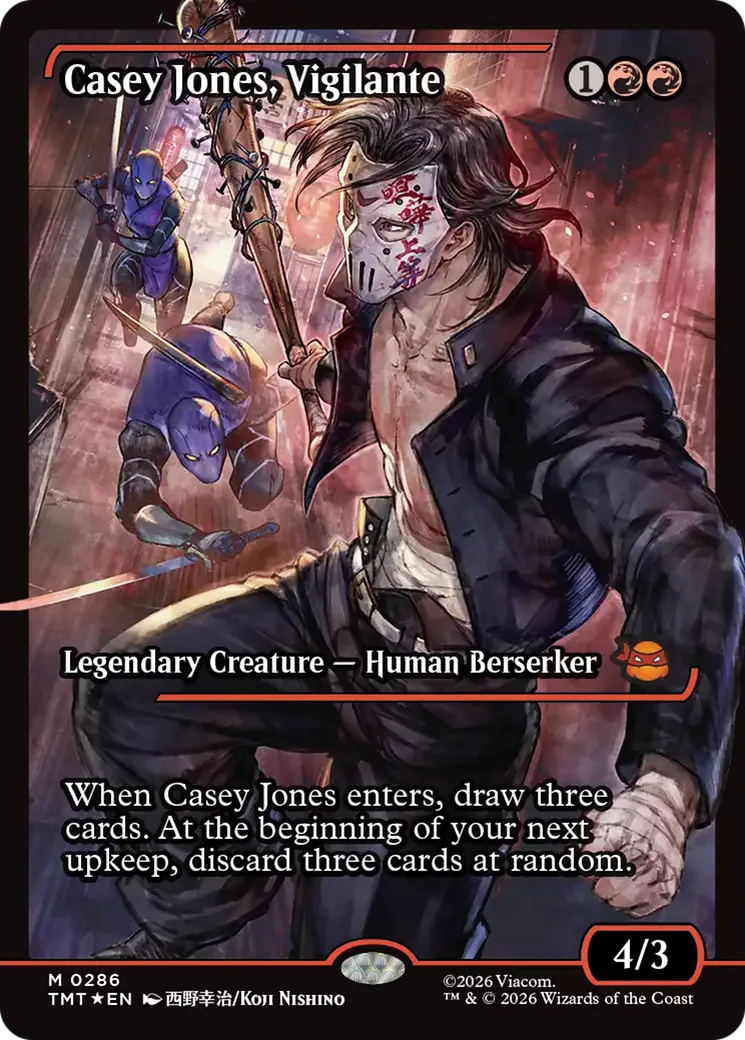 Casey Jones, Vigilante — Teenage Mutant Ninja Turtles — Magic: The Gathering