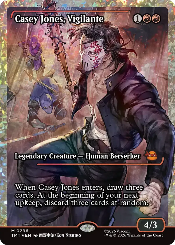 Casey Jones, Vigilante — Teenage Mutant Ninja Turtles — Magic: The Gathering