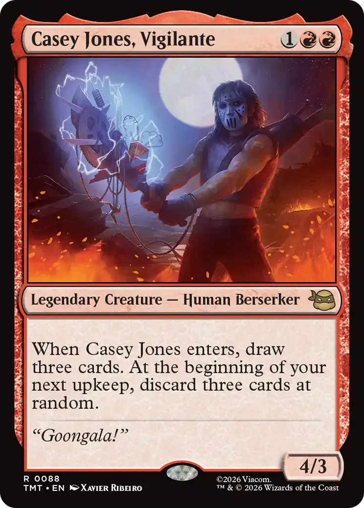Casey Jones, Vigilante — Teenage Mutant Ninja Turtles — Magic: The Gathering