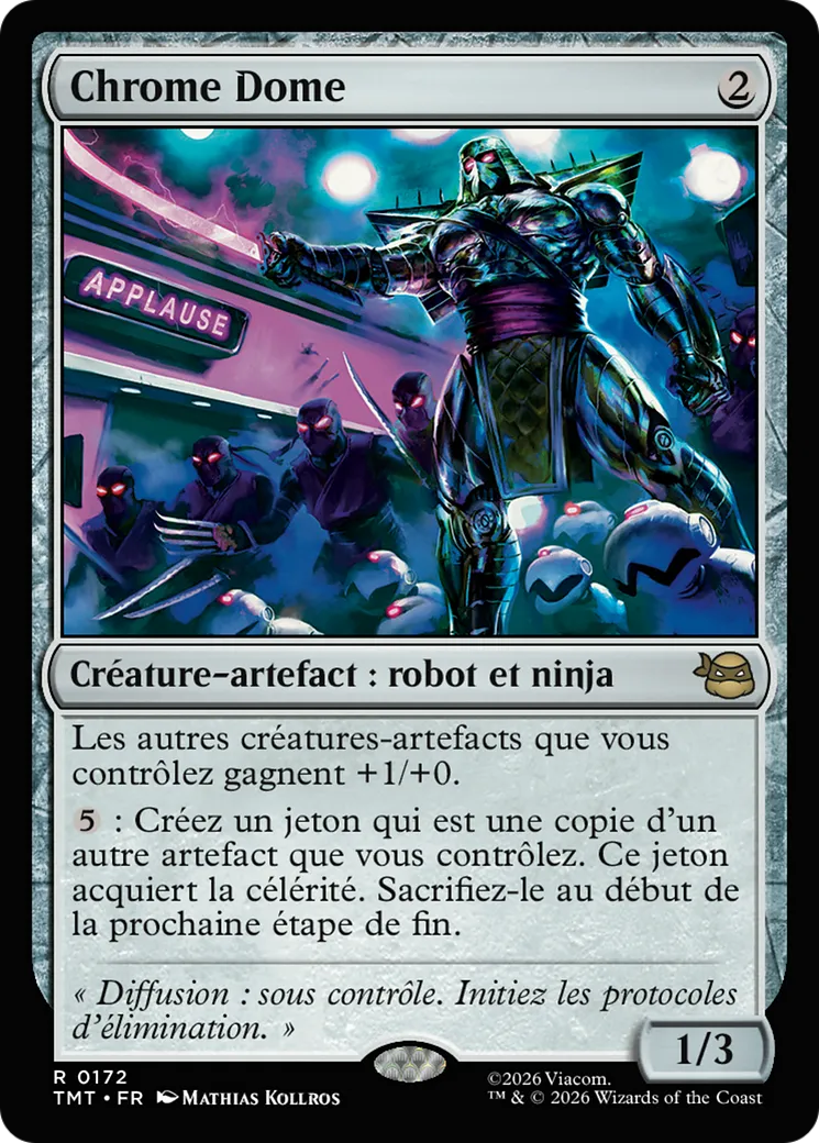 Chrome Dome — Teenage Mutant Ninja Turtles — Magic: The Gathering
