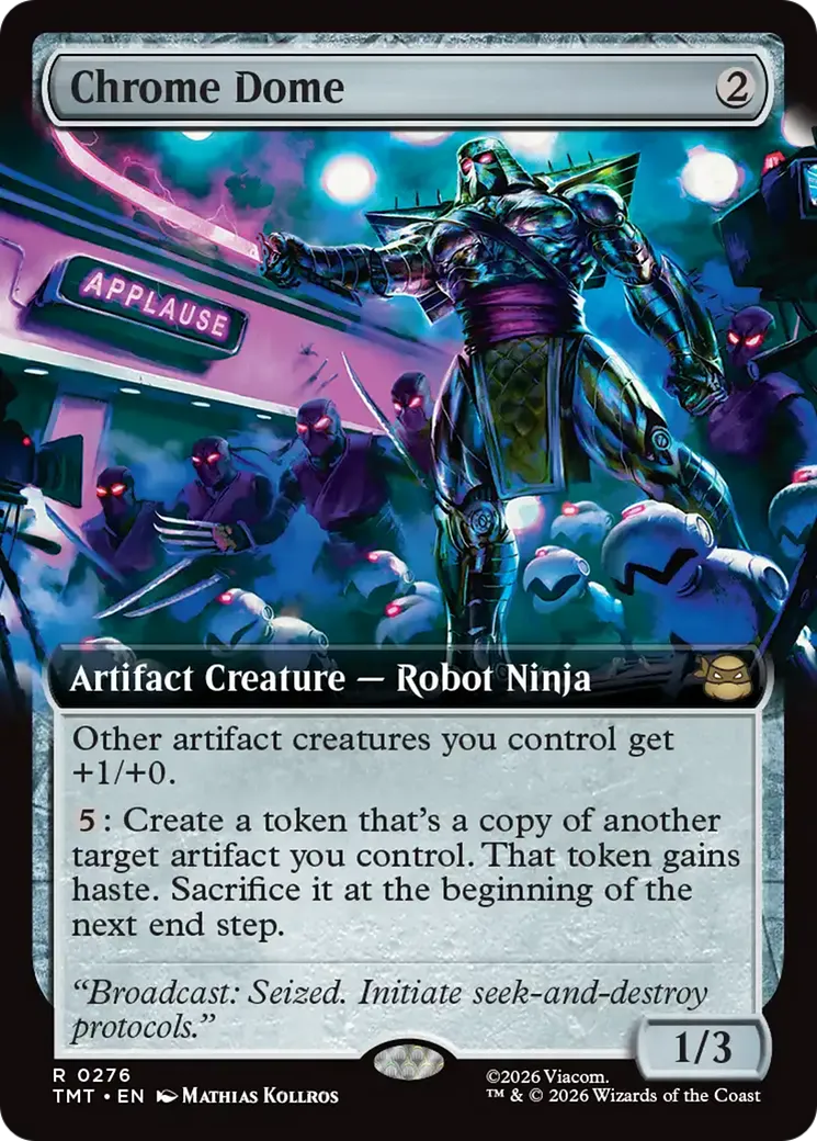 Chrome Dome — Teenage Mutant Ninja Turtles — Magic: The Gathering