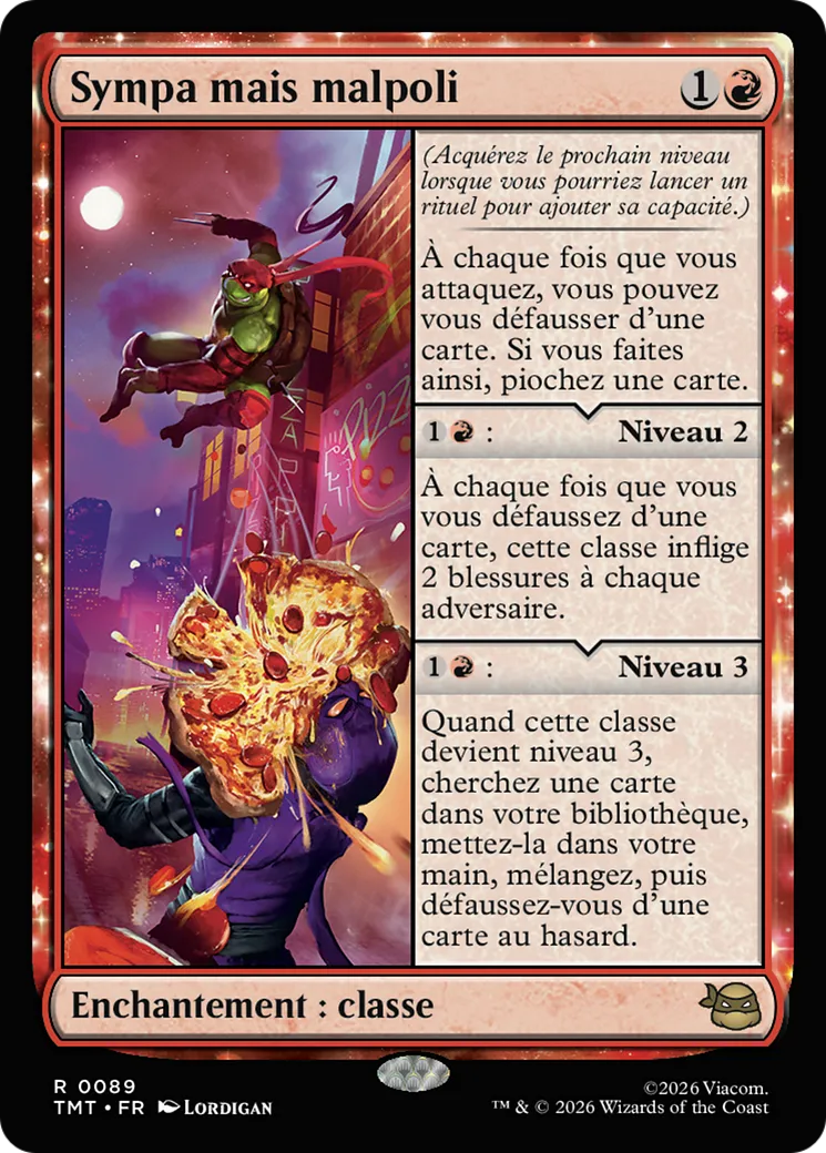Sympa mais malpoli — Teenage Mutant Ninja Turtles — Magic: The Gathering
