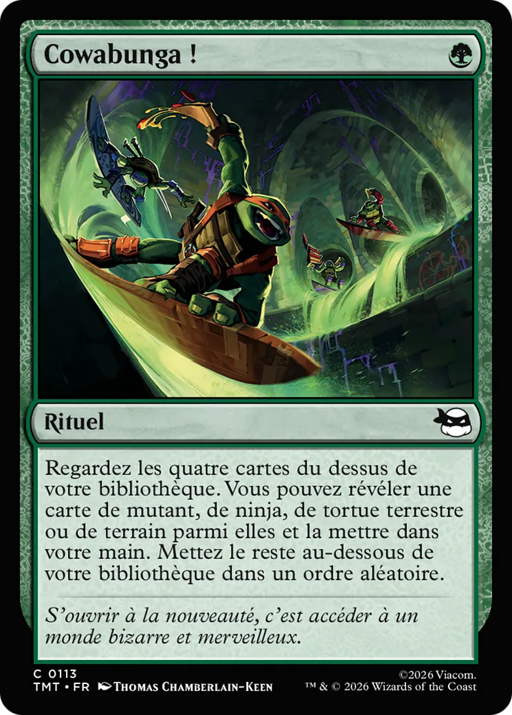 Cowabunga ! — Teenage Mutant Ninja Turtles — Magic: The Gathering