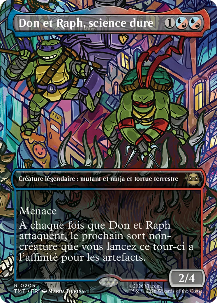 Don et Raph, science dure — Teenage Mutant Ninja Turtles — Magic: The Gathering