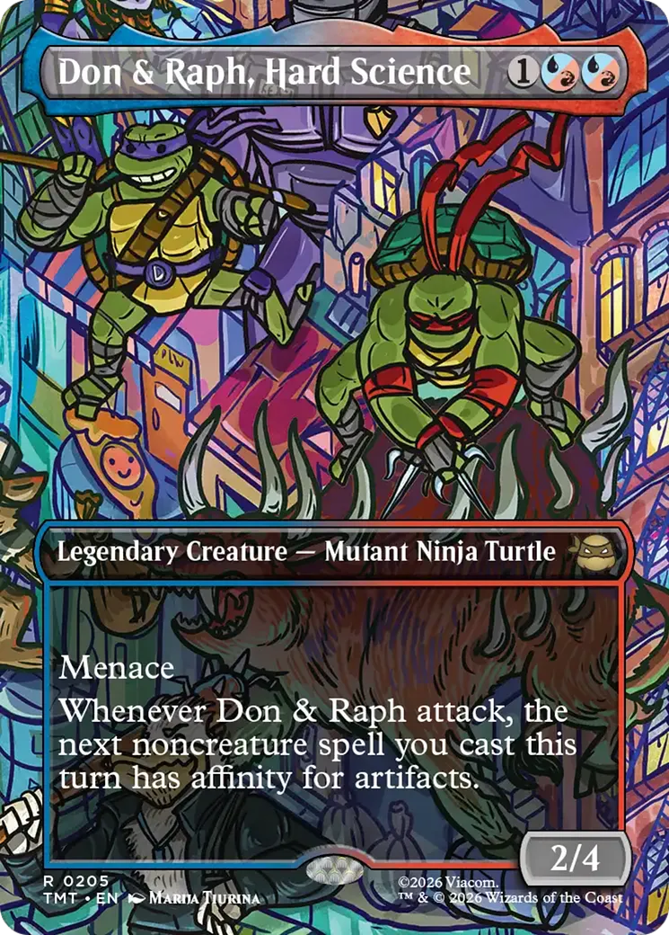 Don & Raph, Hard Science — Teenage Mutant Ninja Turtles — Magic: The Gathering