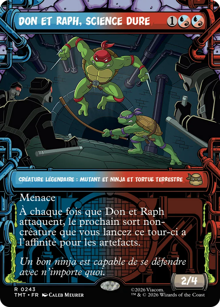 Don et Raph, science dure — Teenage Mutant Ninja Turtles — Magic: The Gathering