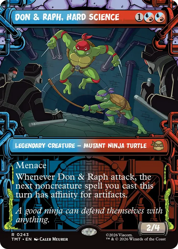 Don & Raph, Hard Science — Teenage Mutant Ninja Turtles — Magic: The Gathering