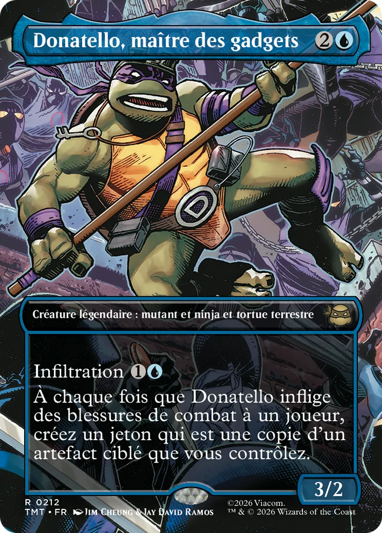 Donatello, maître des gadgets — Teenage Mutant Ninja Turtles — Magic: The Gathering