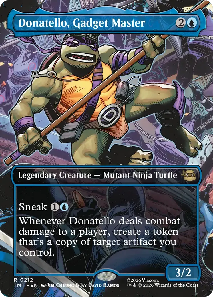 Donatello, Gadget Master — Teenage Mutant Ninja Turtles — Magic: The Gathering