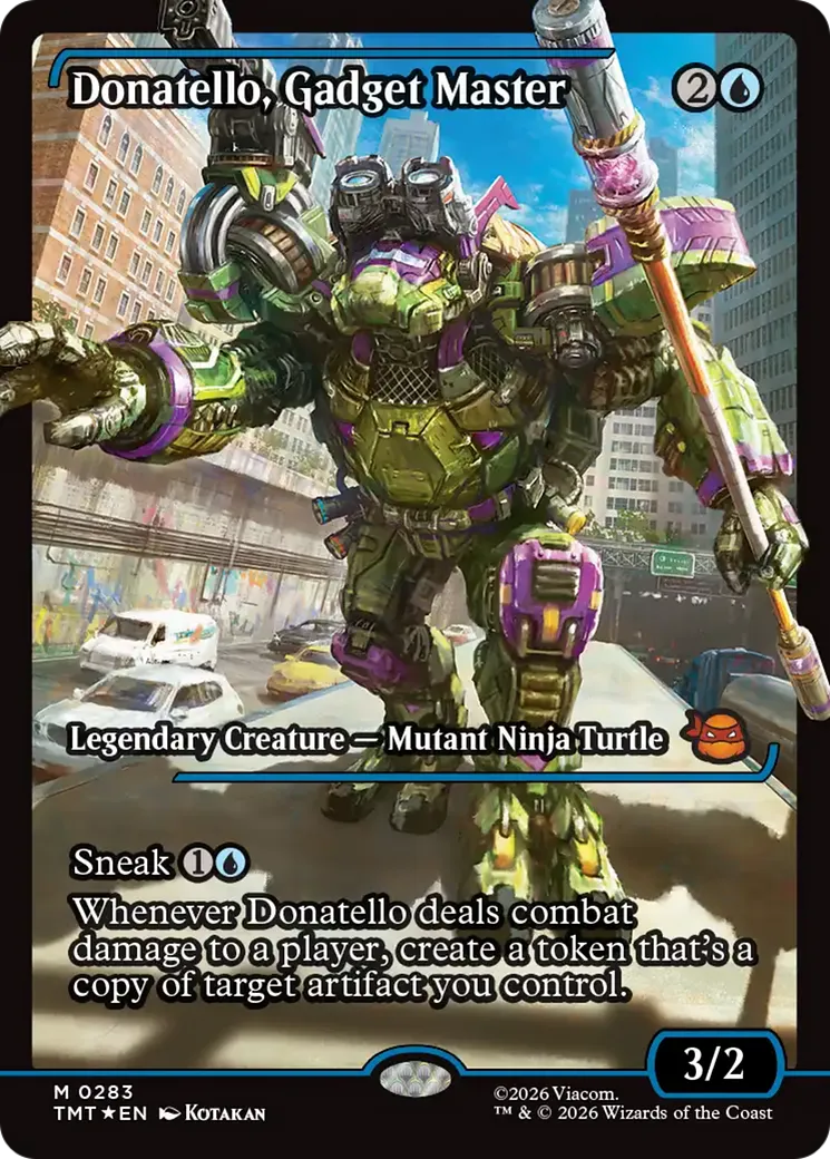 Donatello, Gadget Master — Teenage Mutant Ninja Turtles — Magic: The Gathering