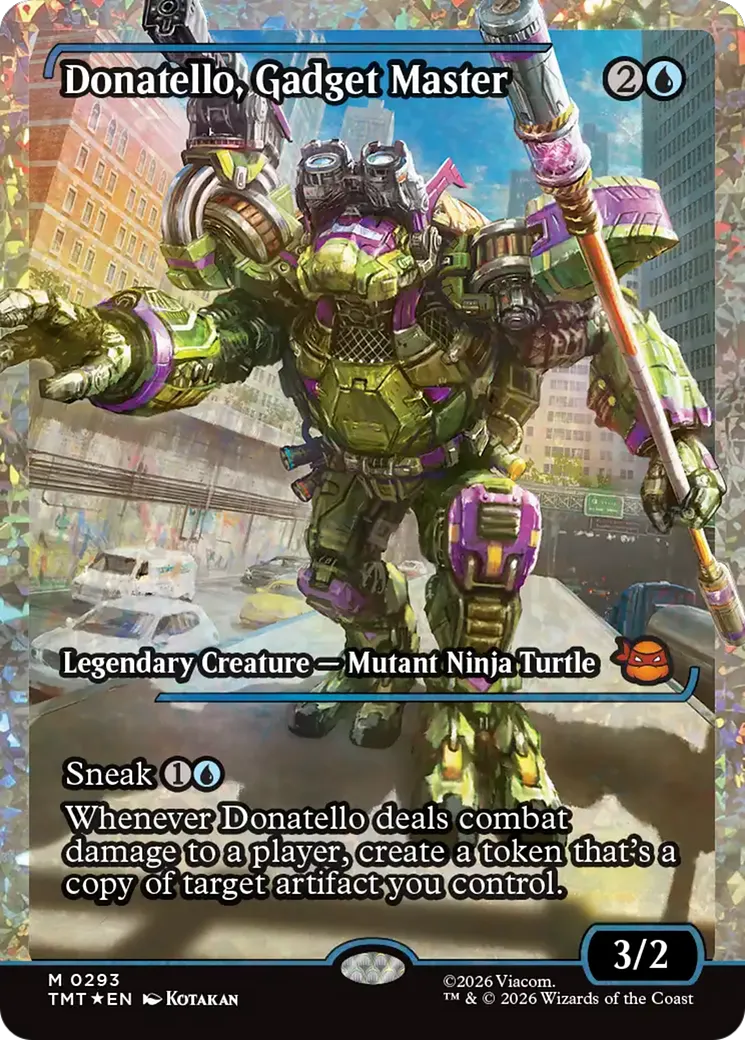 Donatello, Gadget Master — Teenage Mutant Ninja Turtles — Magic: The Gathering