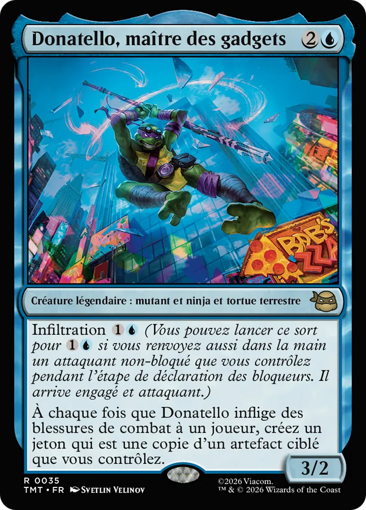 Donatello, maître des gadgets — Teenage Mutant Ninja Turtles — Magic: The Gathering