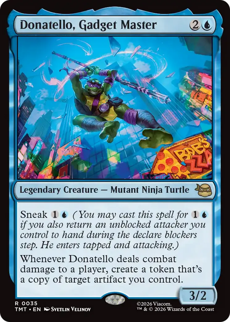 Donatello, Gadget Master — Teenage Mutant Ninja Turtles — Magic: The Gathering
