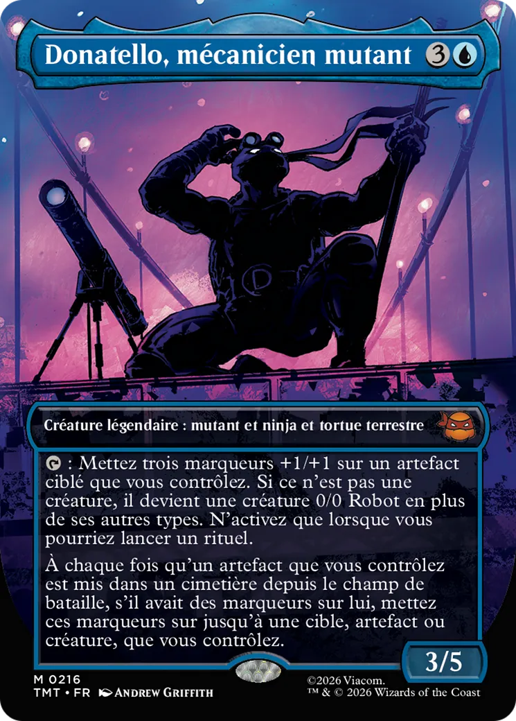 Donatello, mécanicien mutant — Teenage Mutant Ninja Turtles — Magic: The Gathering