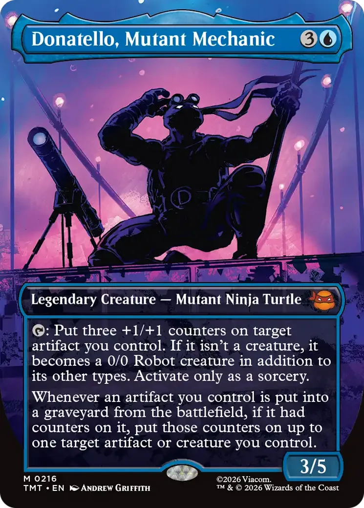 Donatello, Mutant Mechanic — Teenage Mutant Ninja Turtles — Magic: The Gathering