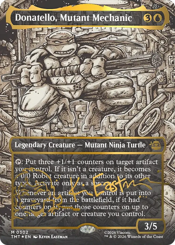Donatello, Mutant Mechanic — Teenage Mutant Ninja Turtles — Magic: The Gathering