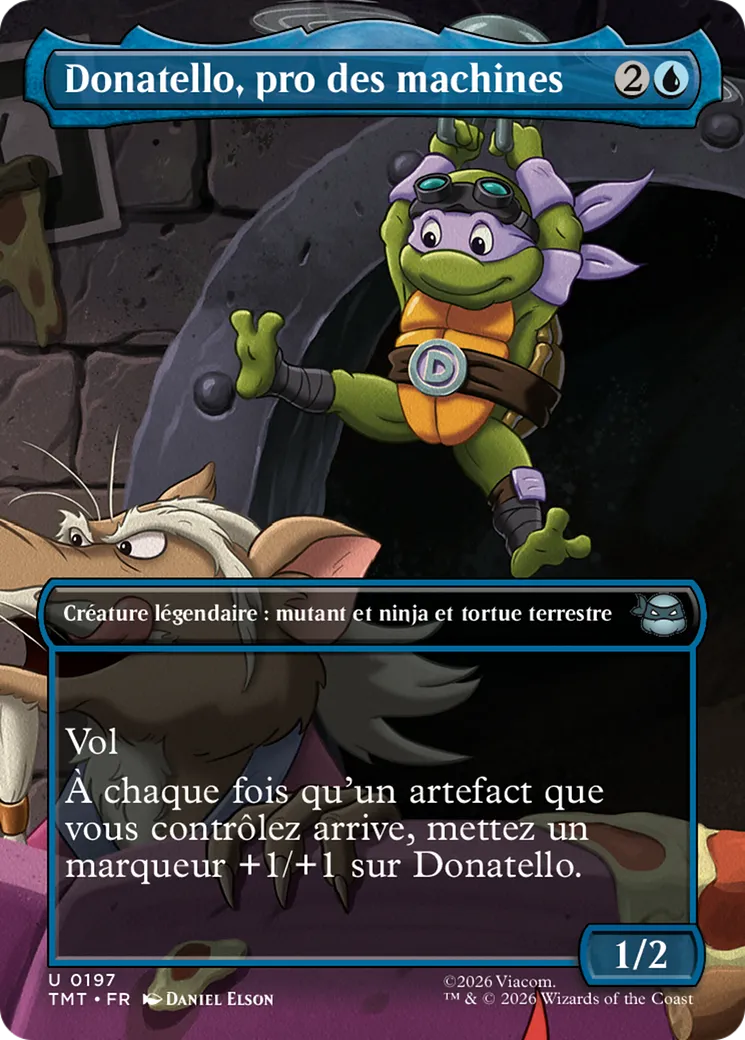 Donatello, pro des machines — Teenage Mutant Ninja Turtles — Magic: The Gathering