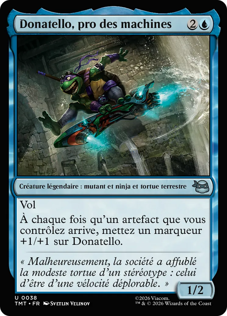 Donatello, pro des machines — Teenage Mutant Ninja Turtles — Magic: The Gathering