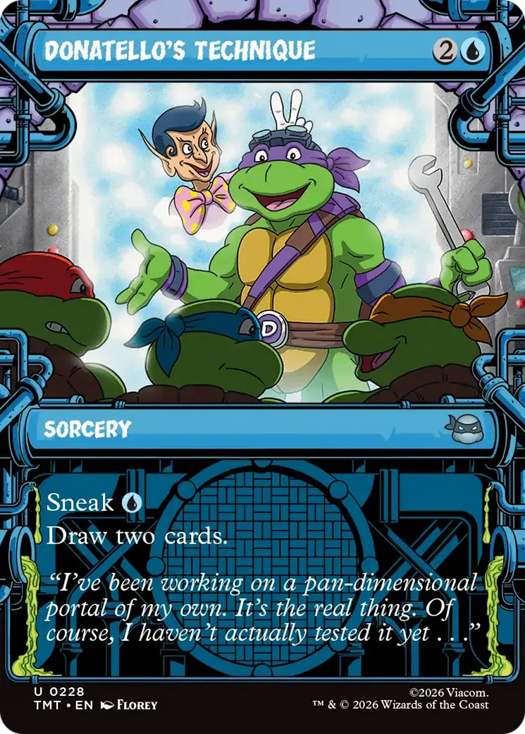 Technique de Donatello — Teenage Mutant Ninja Turtles — Magic: The Gathering