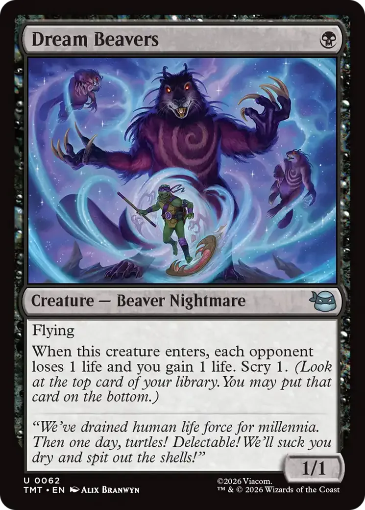 Dream Beavers — Teenage Mutant Ninja Turtles — Magic: The Gathering