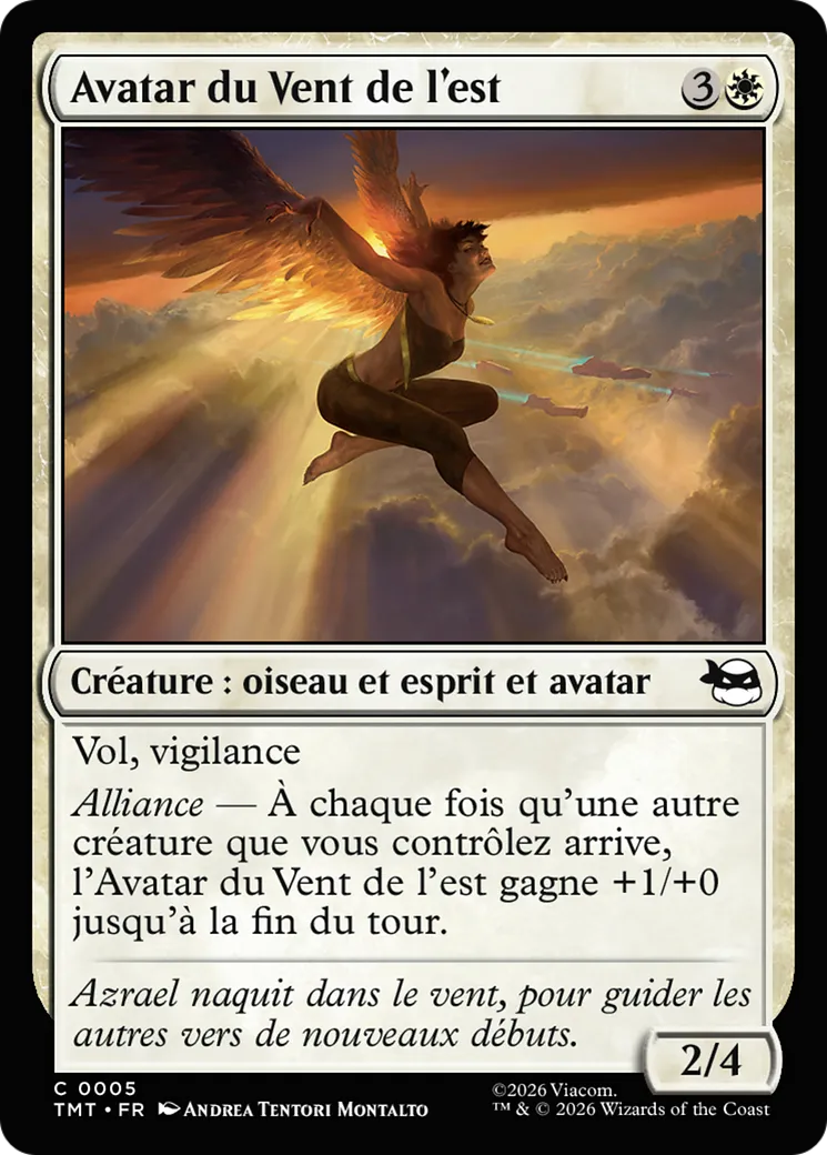 Avatar du Vent de l'est — Teenage Mutant Ninja Turtles — Magic: The Gathering