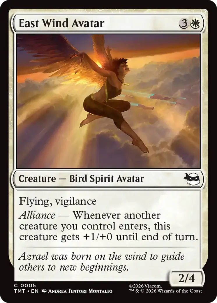 East Wind Avatar — Teenage Mutant Ninja Turtles — Magic: The Gathering