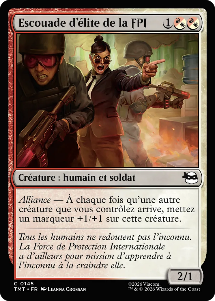 Escouade d'élite de la FPI — Teenage Mutant Ninja Turtles — Magic: The Gathering
