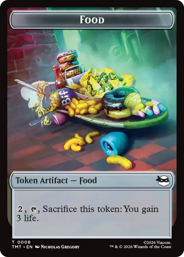 Food — Teenage Mutant Ninja Turtles — Magic: The Gathering