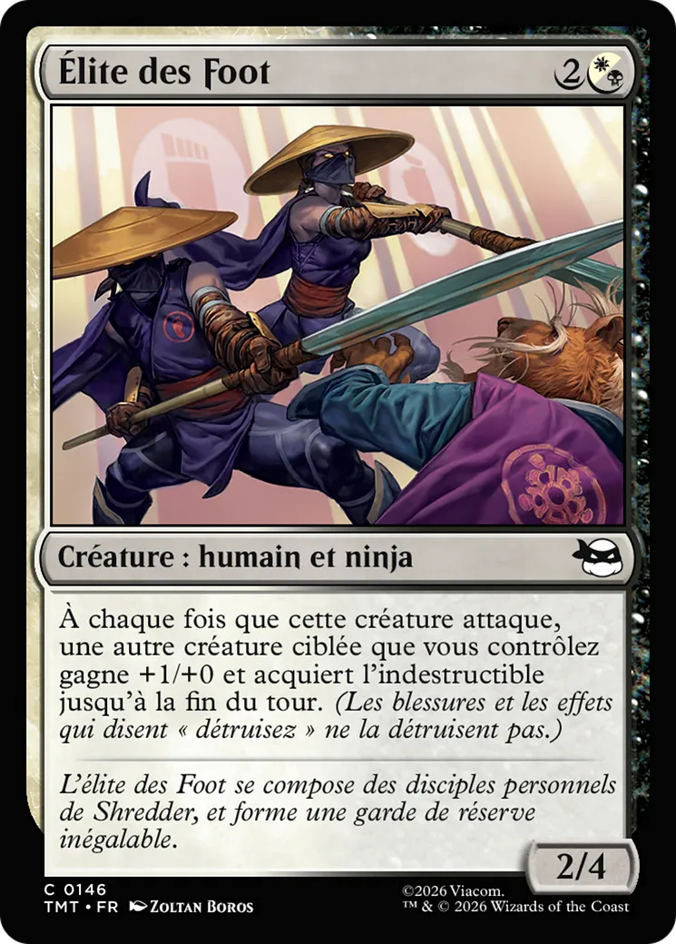 Élite des Foot — Teenage Mutant Ninja Turtles — Magic: The Gathering