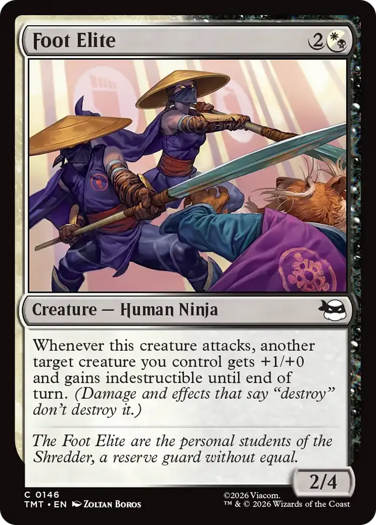 Foot Elite — Teenage Mutant Ninja Turtles — Magic: The Gathering