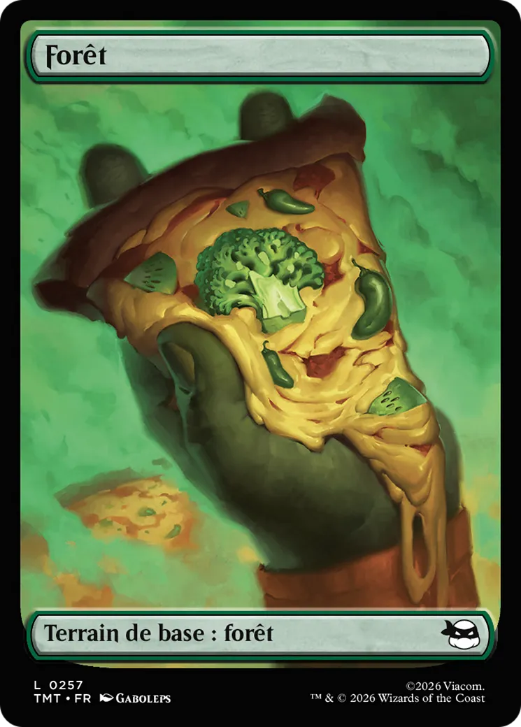 Forêt — Teenage Mutant Ninja Turtles — Magic: The Gathering
