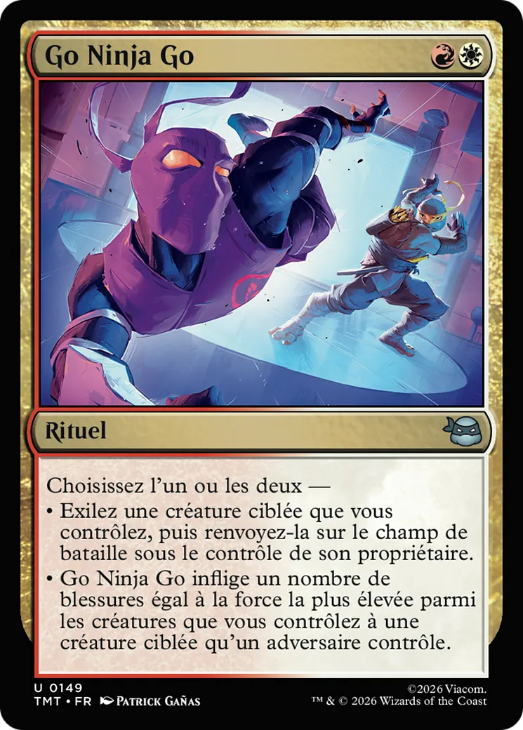 Go Ninja Go — Teenage Mutant Ninja Turtles — Magic: The Gathering