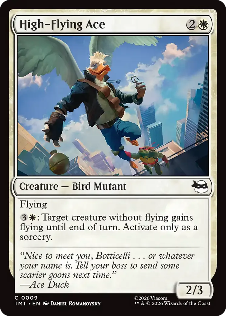 Champion de haut vol — Teenage Mutant Ninja Turtles — Magic: The Gathering