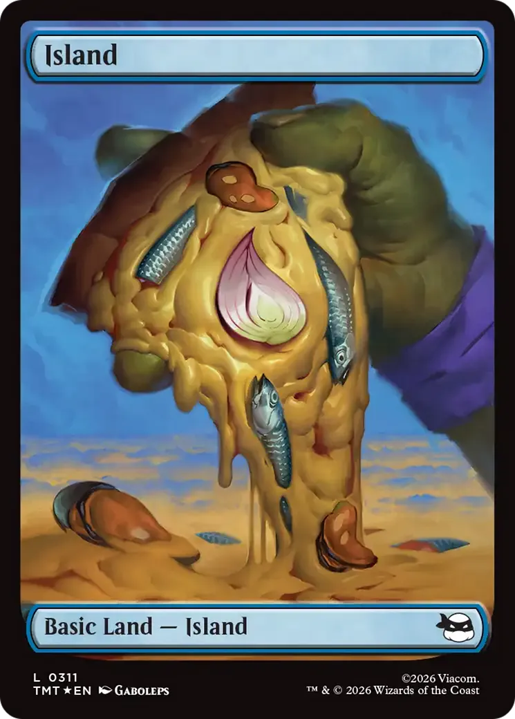 Island — Teenage Mutant Ninja Turtles — Magic: The Gathering