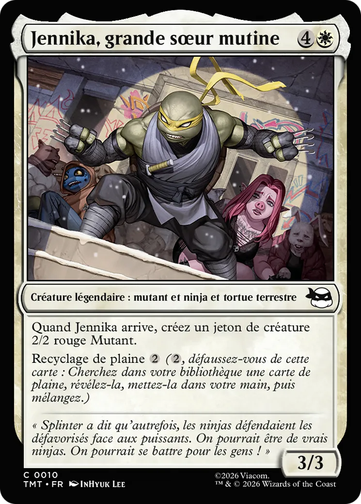 Jennika, grande sœur mutine — Teenage Mutant Ninja Turtles — Magic: The Gathering