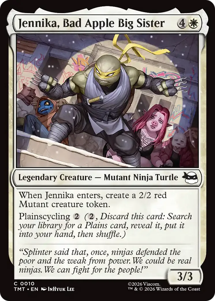Jennika, grande sœur mutine — Teenage Mutant Ninja Turtles — Magic: The Gathering