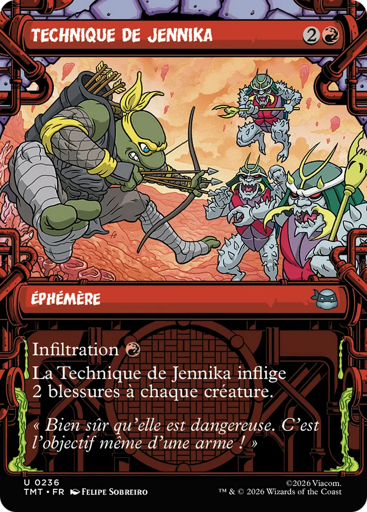Technique de Jennika — Teenage Mutant Ninja Turtles — Magic: The Gathering