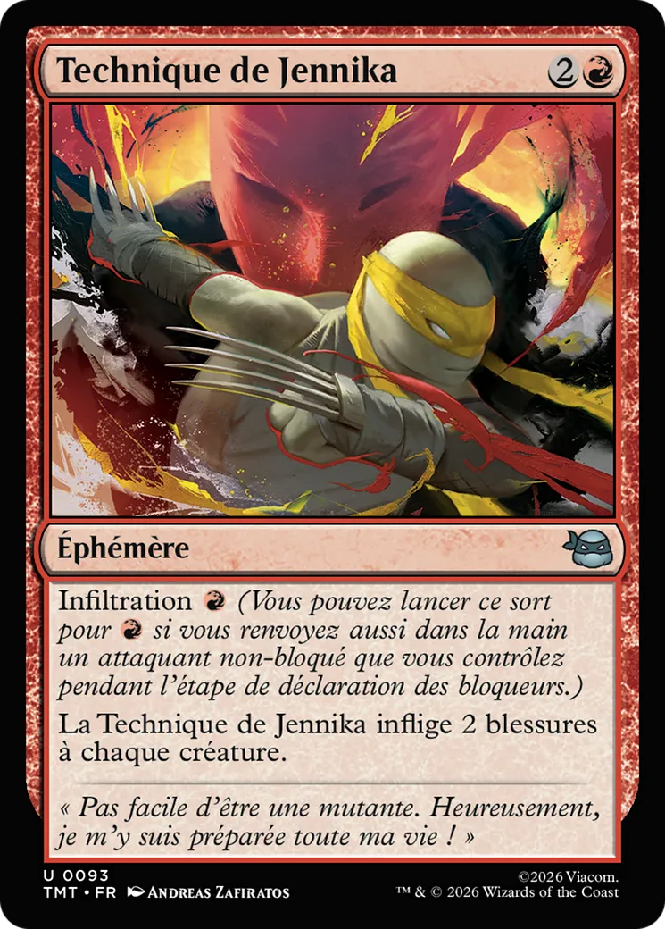 Technique de Jennika — Teenage Mutant Ninja Turtles — Magic: The Gathering