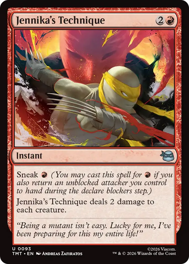 Jennika's Technique — Teenage Mutant Ninja Turtles — Magic: The Gathering