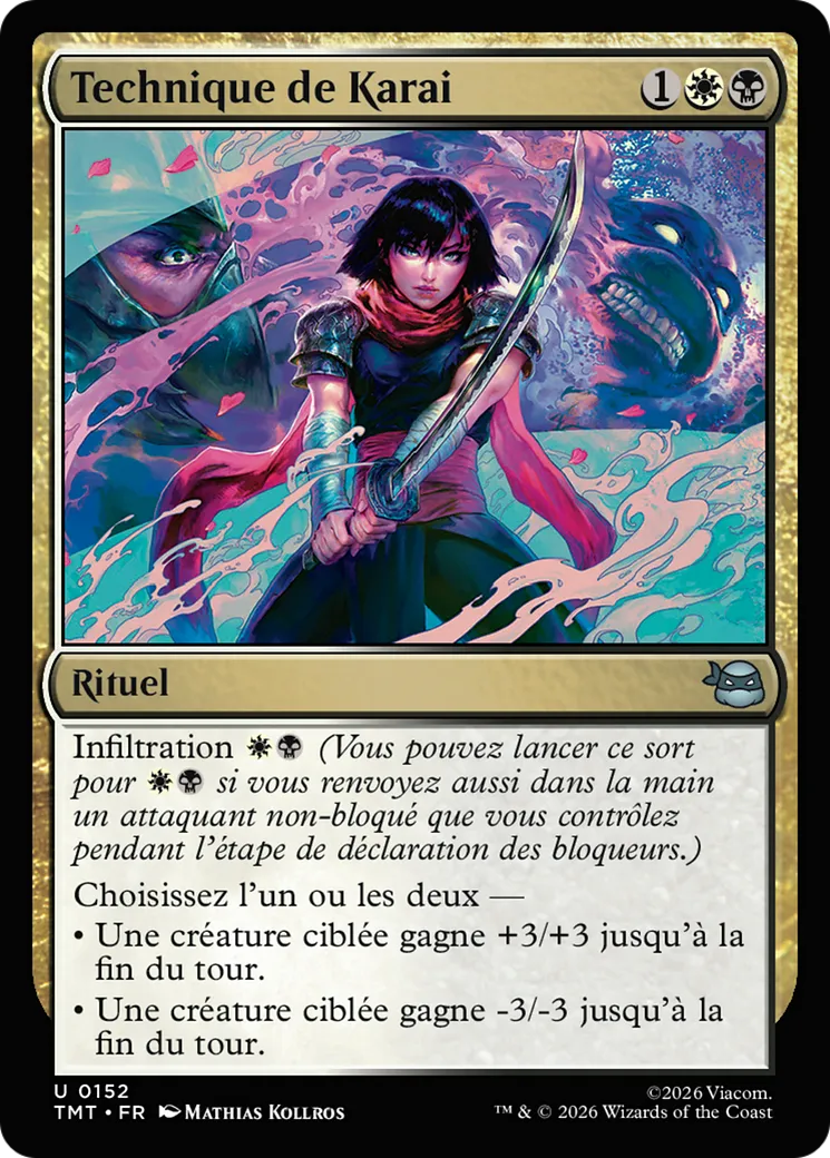 Technique de Karai — Teenage Mutant Ninja Turtles — Magic: The Gathering