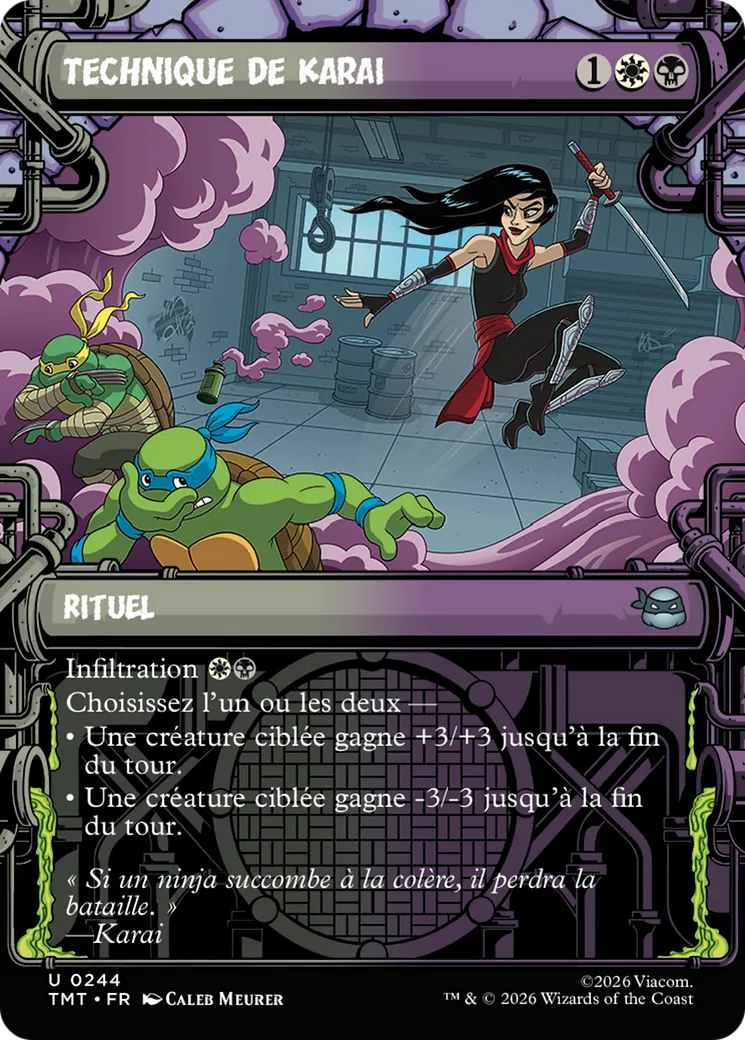Technique de Karai — Teenage Mutant Ninja Turtles — Magic: The Gathering