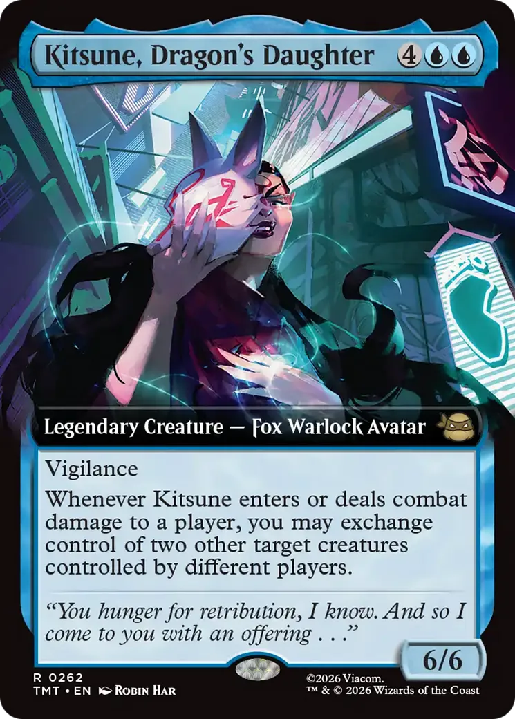 Kitsune, Dragon's Daughter from Teenage Mutant Ninja Turtles - Magic: The Gathering