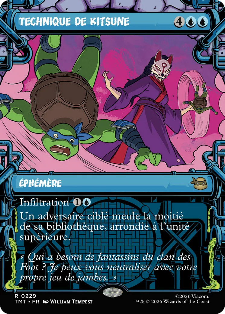 Technique de Kitsune — Teenage Mutant Ninja Turtles — Magic: The Gathering