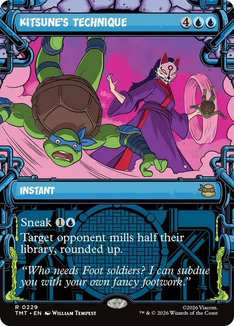 Kitsune's Technique — Teenage Mutant Ninja Turtles — Magic: The Gathering