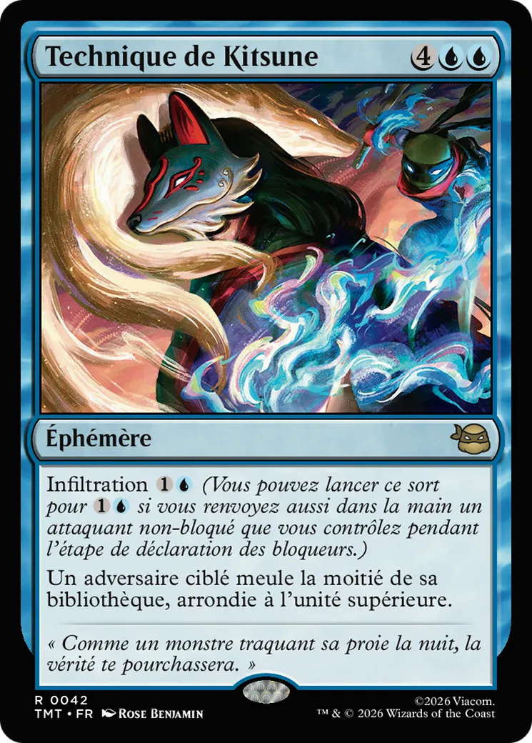 Technique de Kitsune — Teenage Mutant Ninja Turtles — Magic: The Gathering
