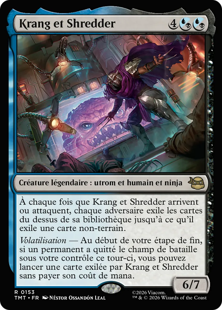 Krang et Shredder — Teenage Mutant Ninja Turtles — Magic: The Gathering