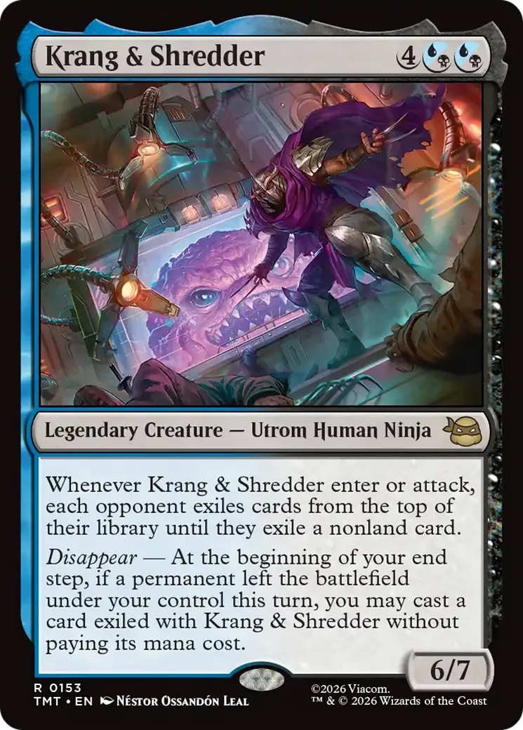 Krang et Shredder — Teenage Mutant Ninja Turtles — Magic: The Gathering