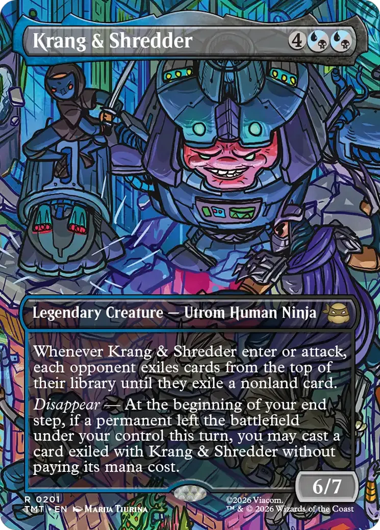 Krang & Shredder — Teenage Mutant Ninja Turtles — Magic: The Gathering